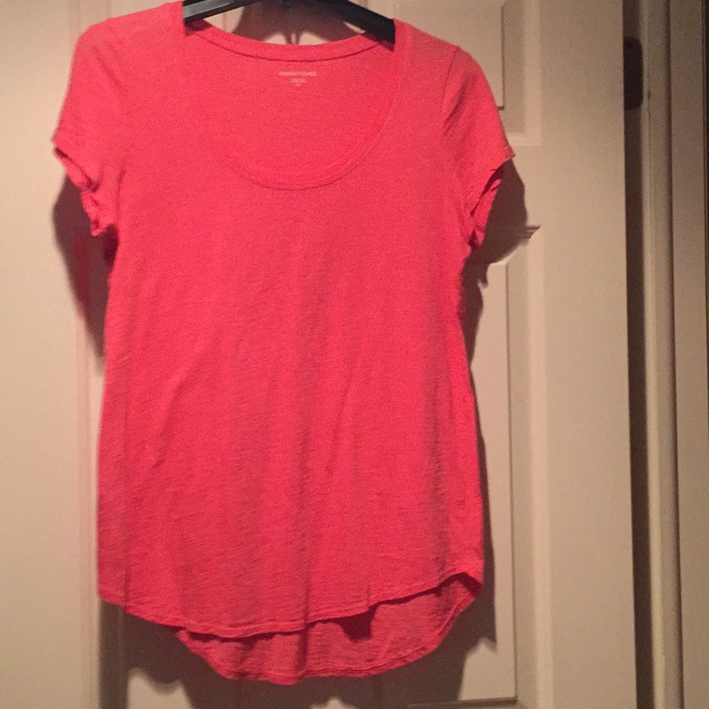 NWOT Eileen Fisher Peach Colored Short Sleeve. S/P